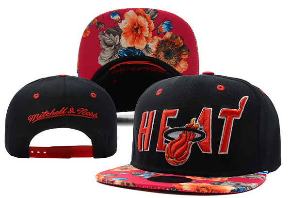 Miami Heat Snapback Hat XDF 4